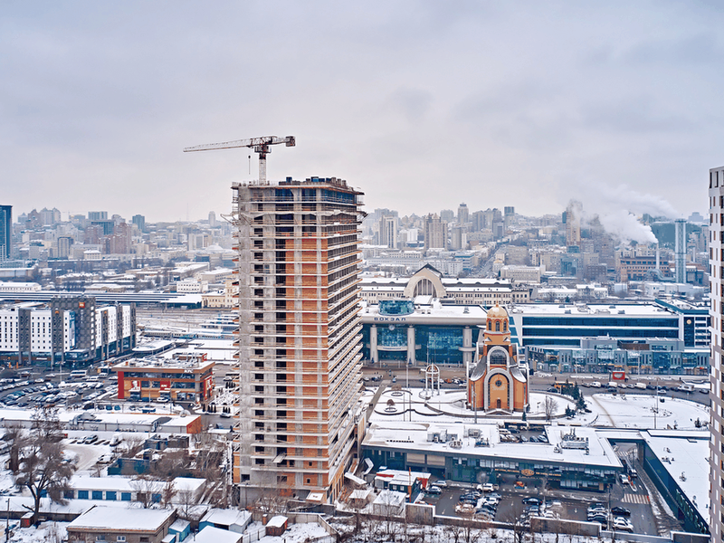 Хід будівництва S1 Terminal, 2022 рік